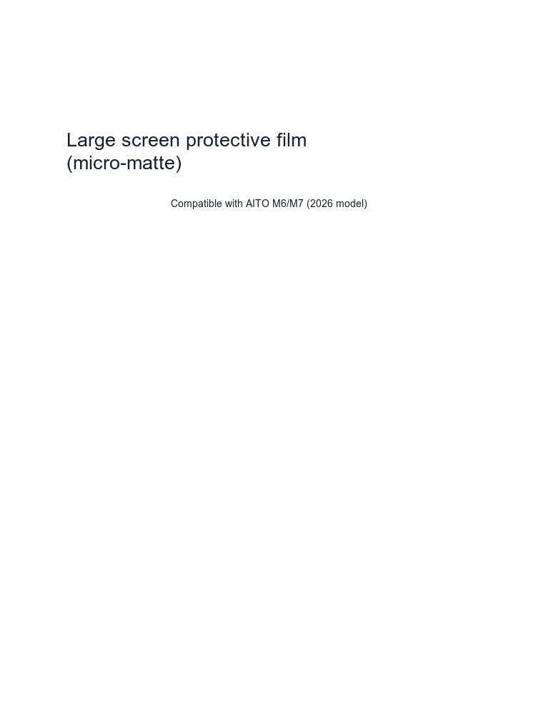 Display Screen Protective Film detail image 1