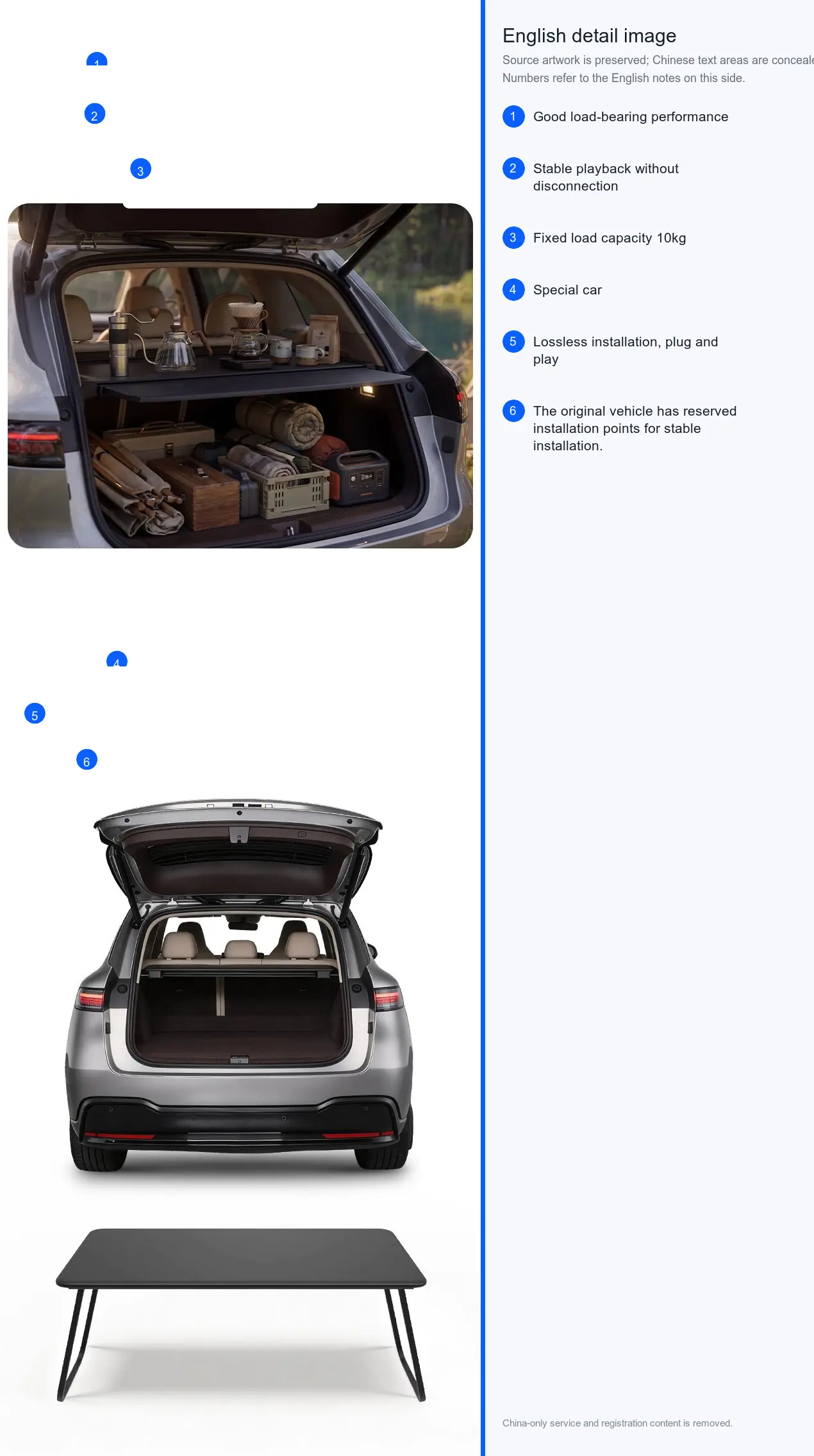 Multi-Function Trunk Rack detail image 2