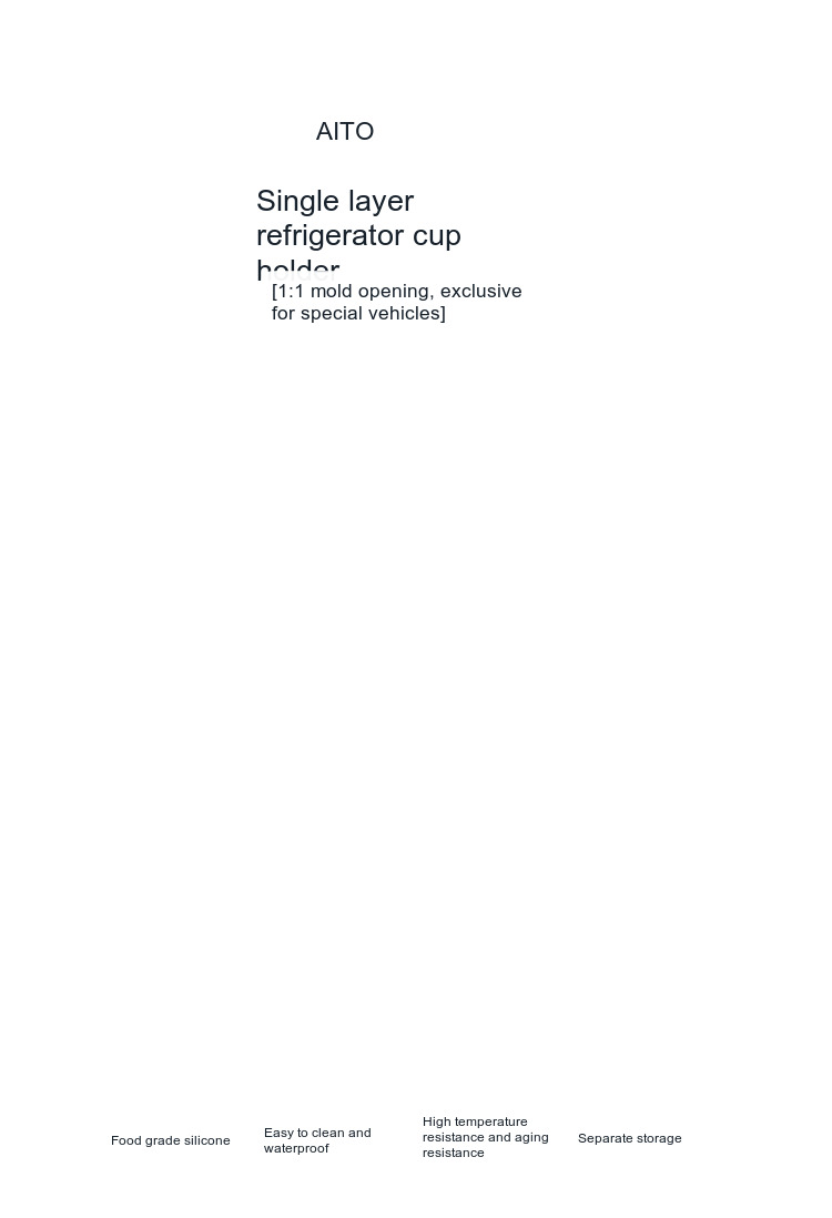Single-Layer Refrigerator Cup Holder detail image 1