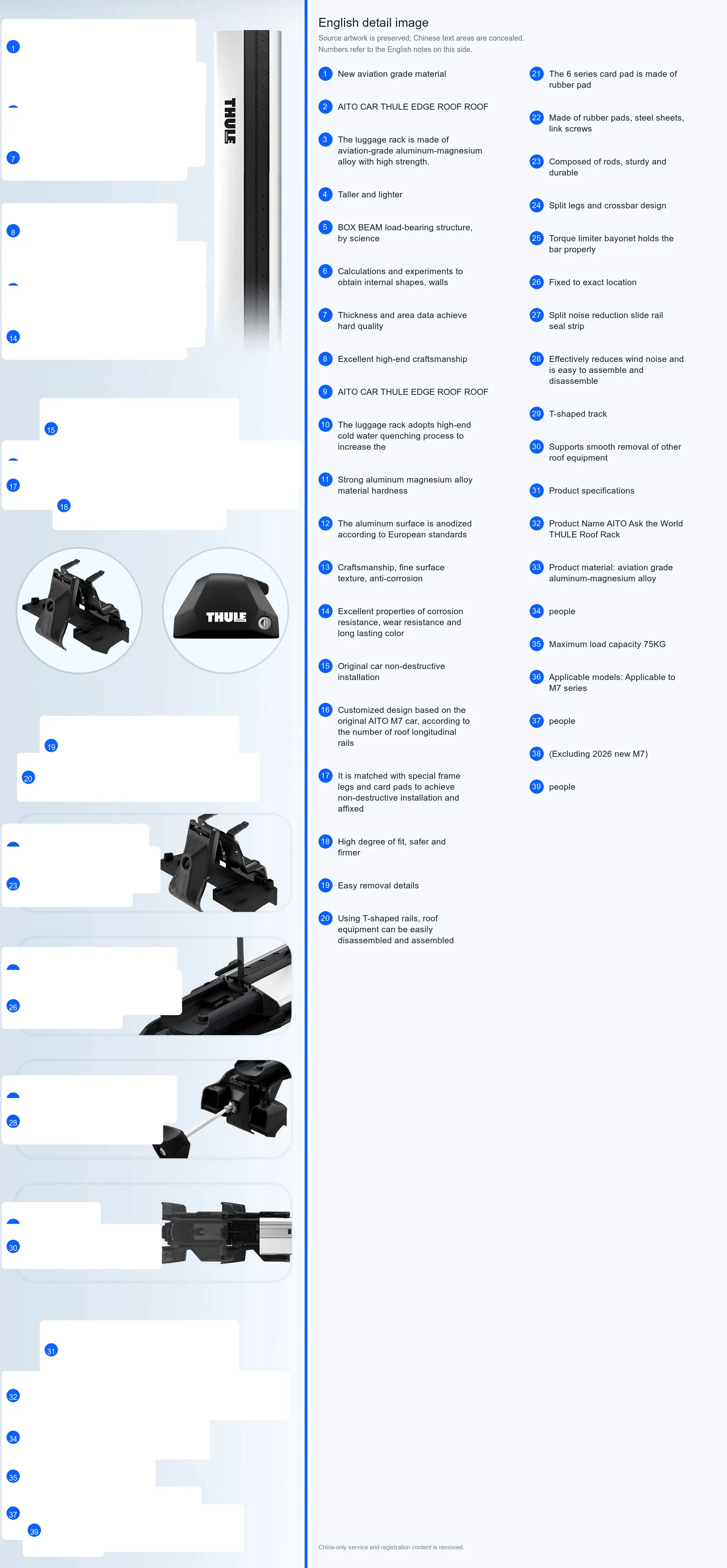 Thule Roof Rack detail image 2