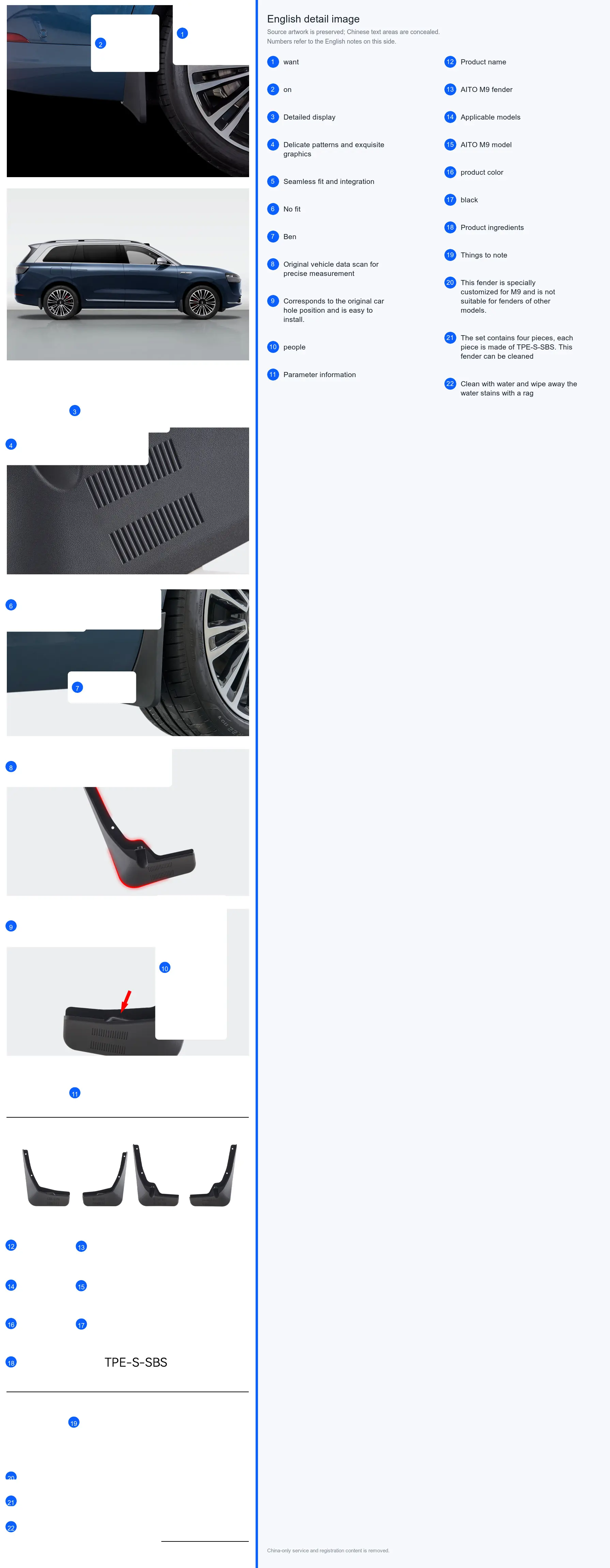 Mud Flaps detail image 3