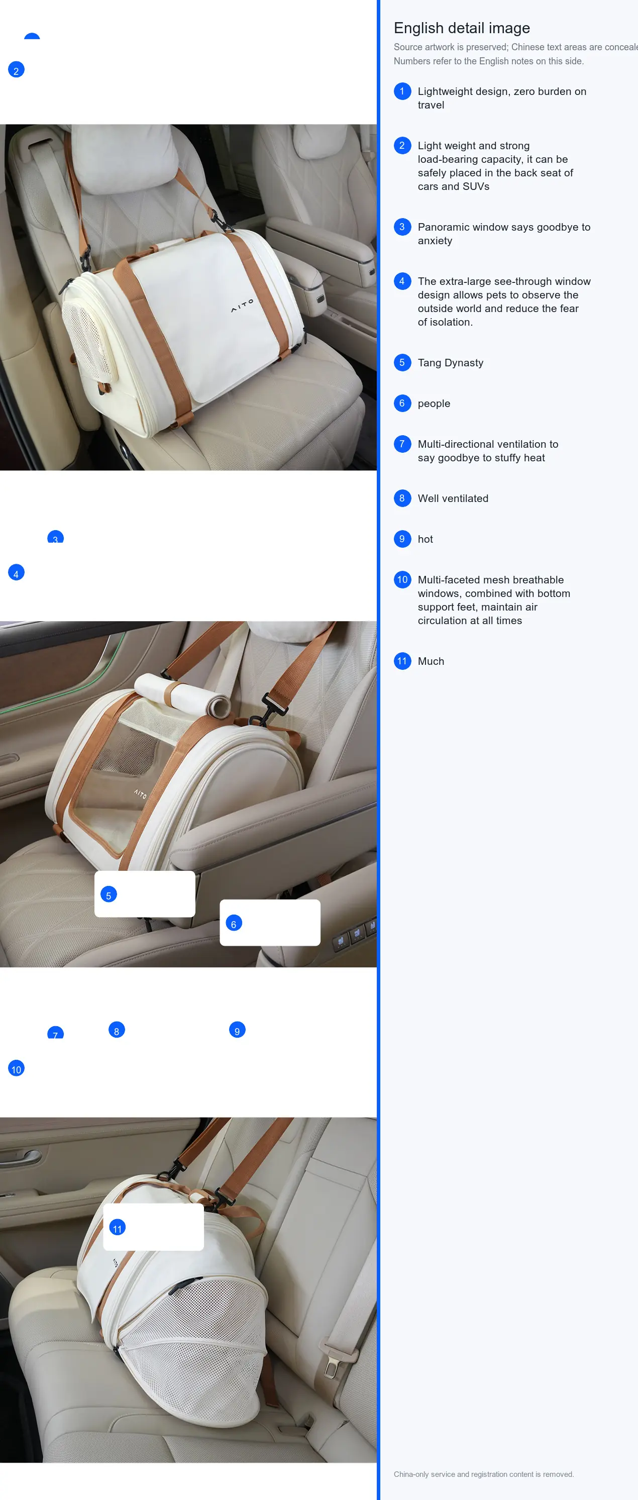 In-Car Pet Carrier detail image 2