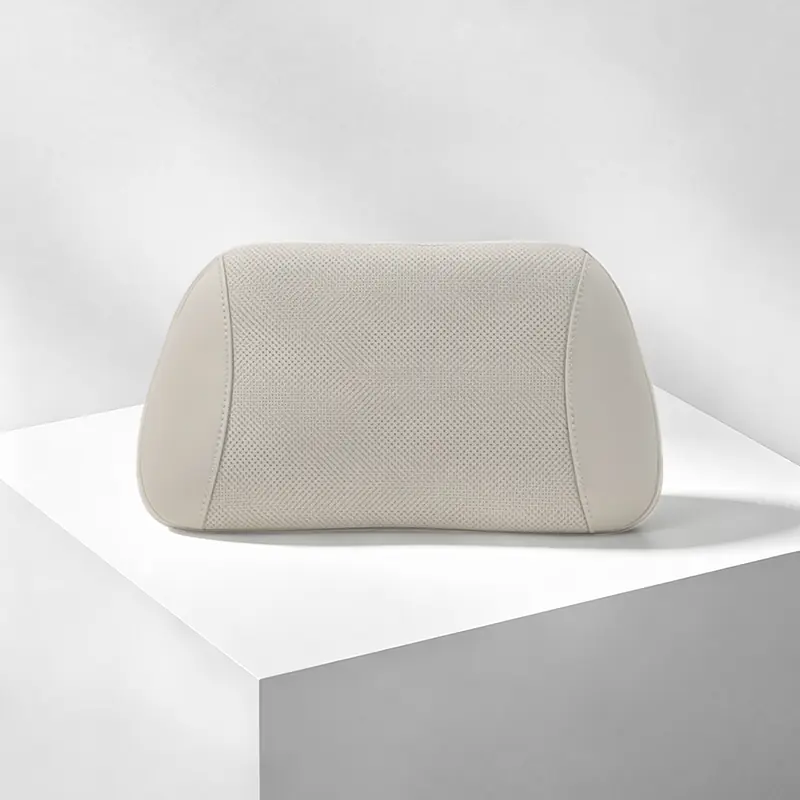 Memory-Foam Comfort Lumbar Cushion with Silicone