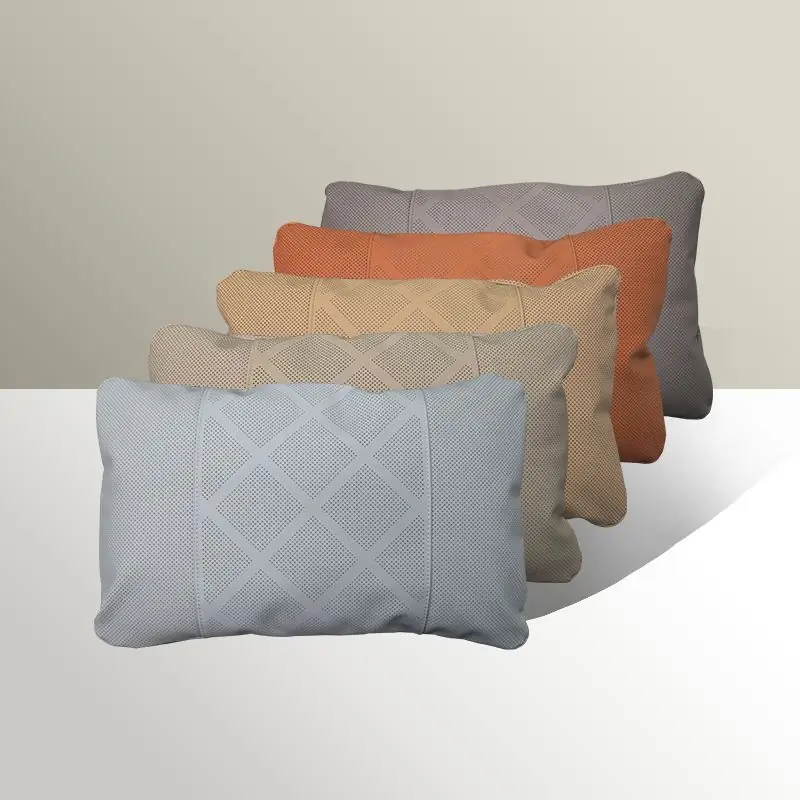 Leather Lumbar Cushion gallery image 2