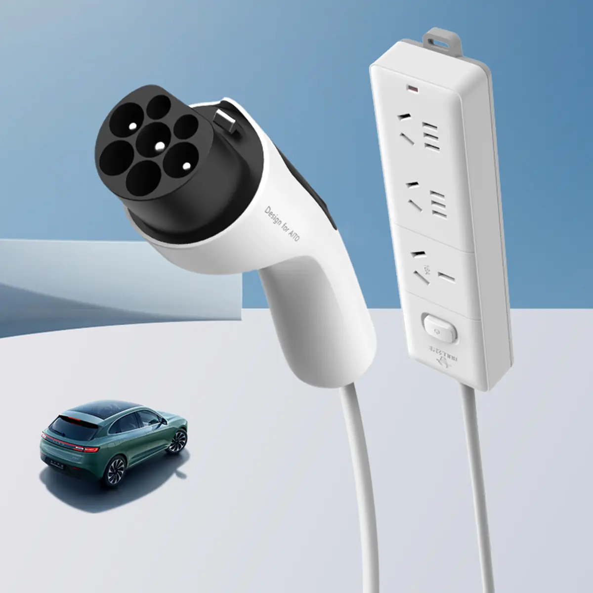 V2L Discharge Cable with Power Strip gallery image 2