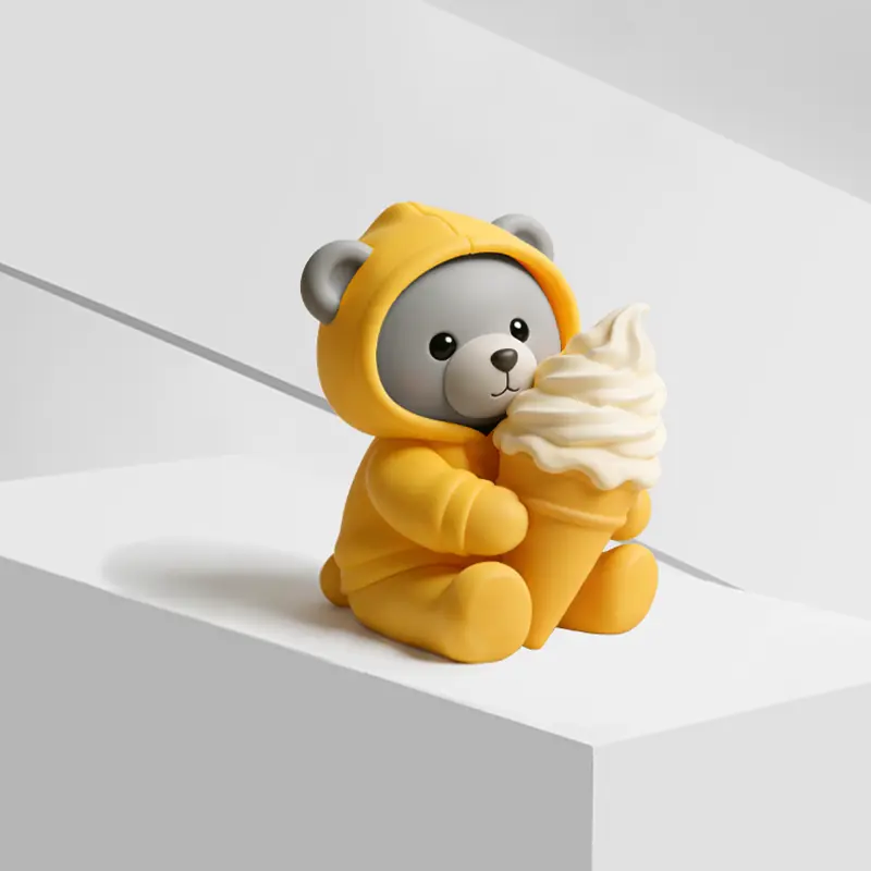 Bear Ice-Cream Valve Cap gallery image 4