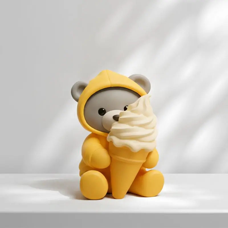 Bear Ice-Cream Valve Cap gallery image 5