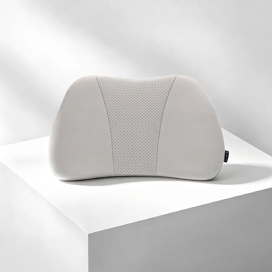 Memory-Foam Comfort Lumbar Cushion