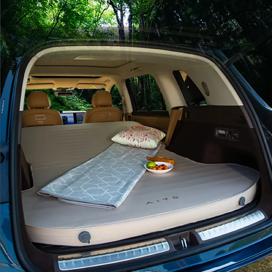 Self-Inflating In-Car Mattress