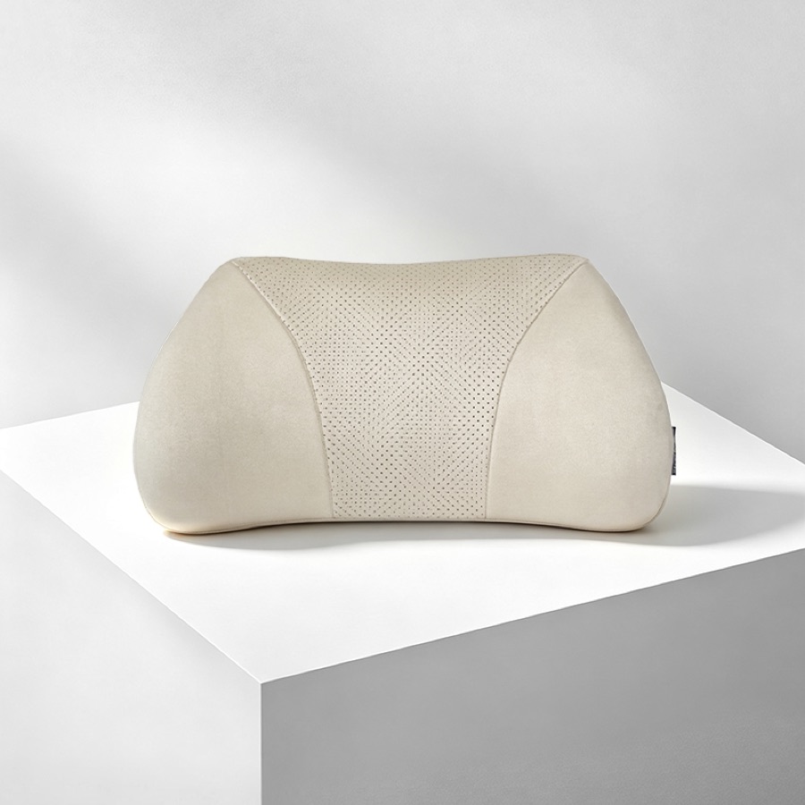 Memory-Foam Comfort Lumbar Cushion