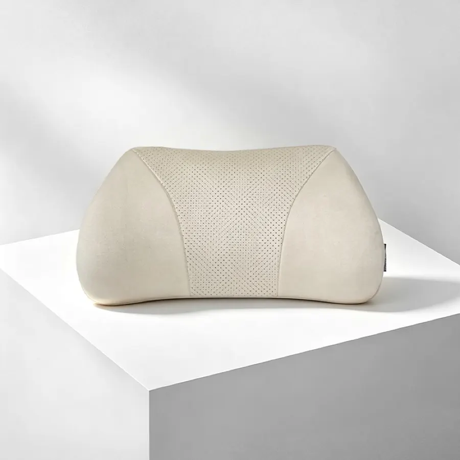 Memory-Foam Comfort Lumbar Cushion