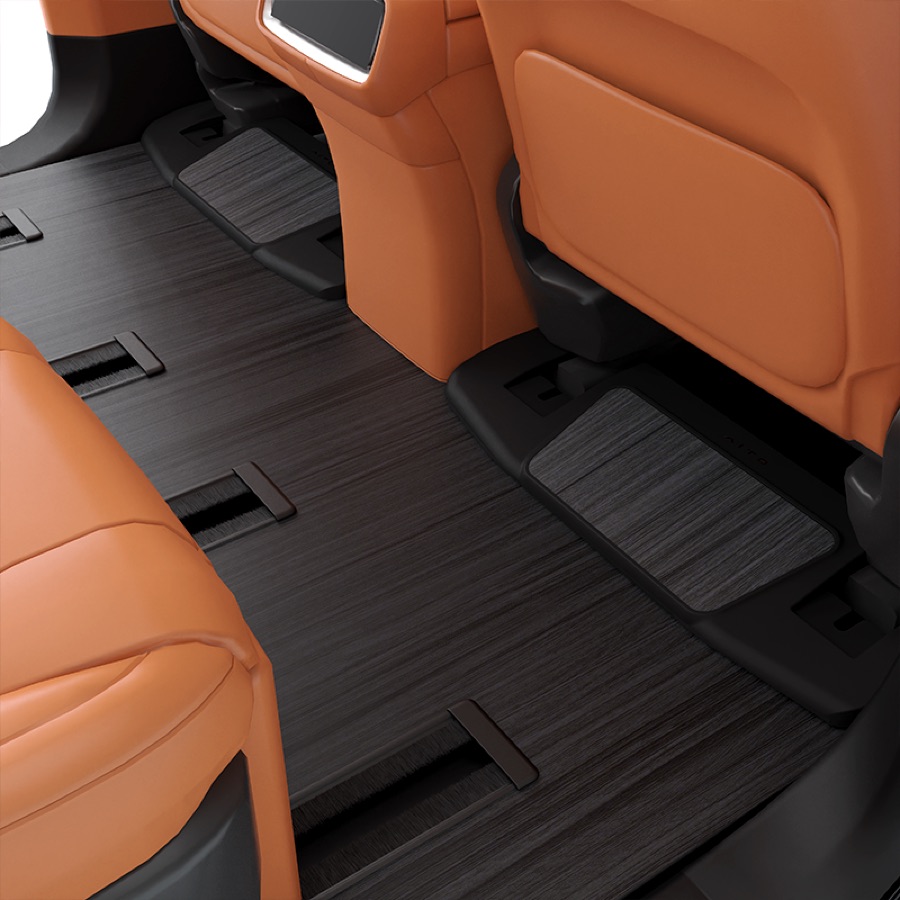 Vehicle Flooring with Front TPE Dual-Layer Liners